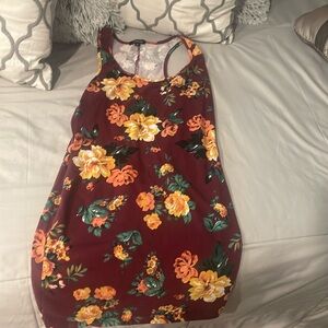 Pretty flowered Tank dress